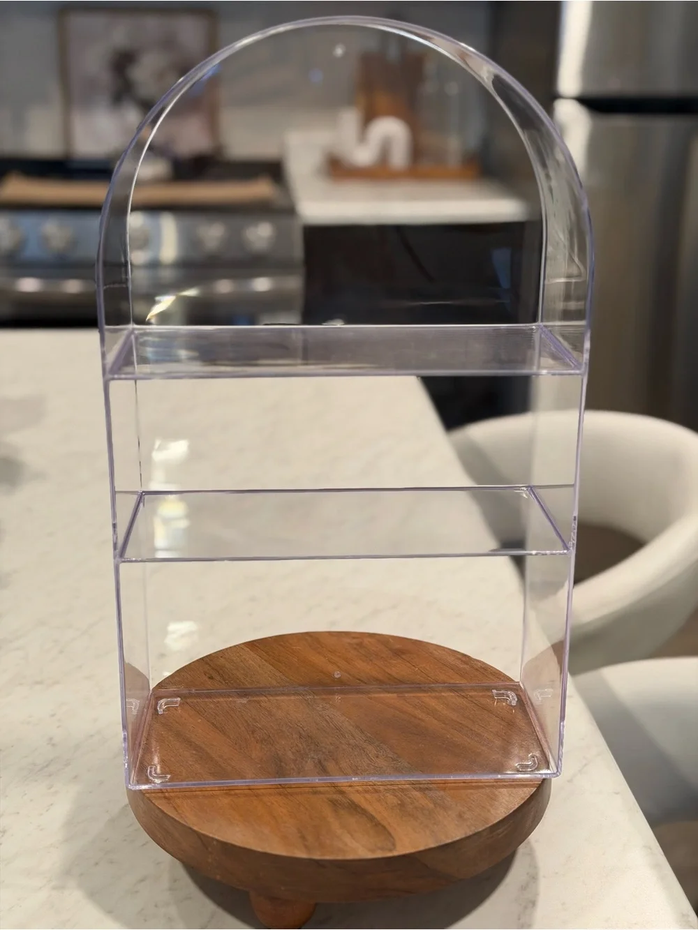 Clear Acrylic 3-Tier Organizer